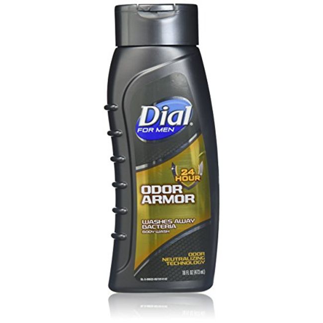 Dial For Men Body Wash Odor Armor 16 Ounce Odor Armor 16 Fl Oz
