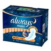 Always Maxi Overnight Pads with Wings, Size 4, Overnight, Unscented, 26 CT