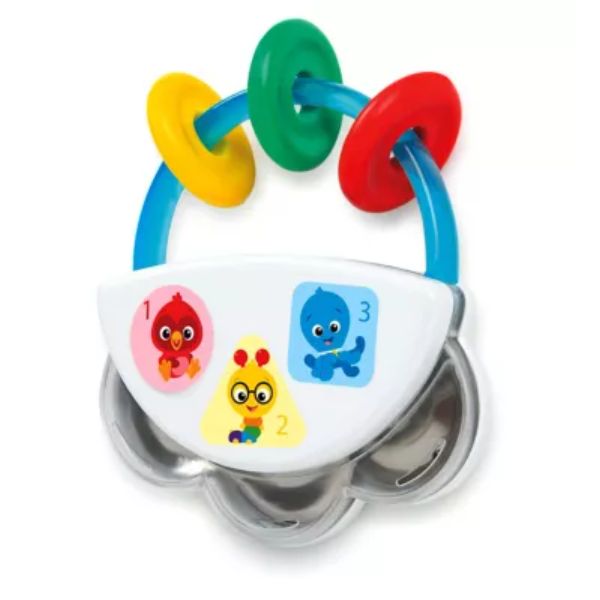 Baby Einstein Tiny Tambourine Musical Toy & Rattle