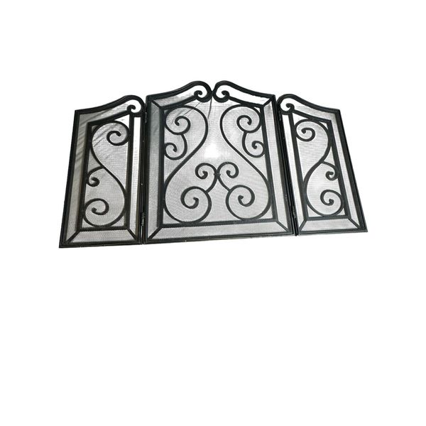 Fireplace Screen Foldable 52x32.75