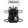 uxcell Universal Starter Solenoid Switch Relay Intermittent Duty 12 Volt