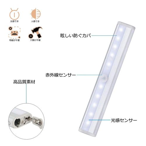 Sensor Light, Motion Sensor LED Light, Set of 2