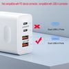 RUNCCI-YUN 6PCS USB-C Pigtail Cable Extension - Waterproof, Panel Mount, 3A Charger