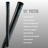 Winn Excel 15-Inch Pistol Putter Grip, Black