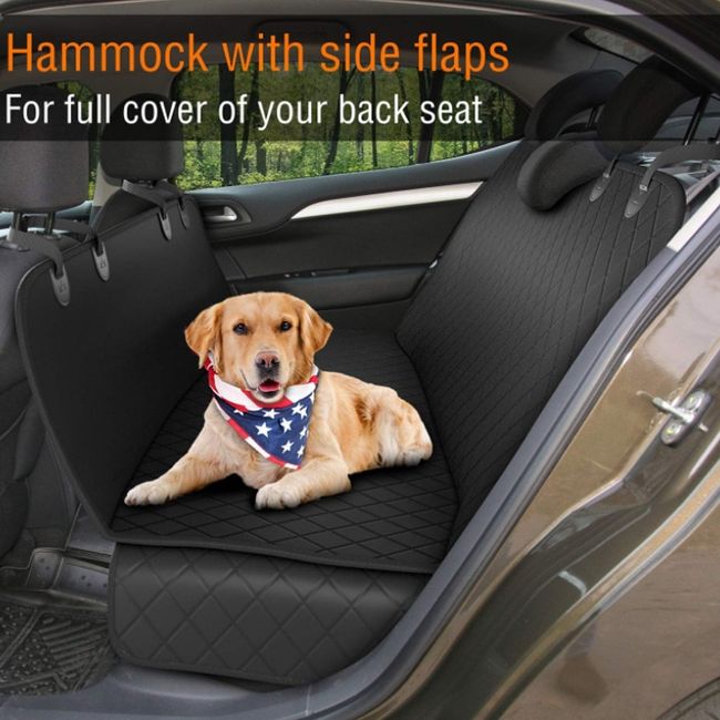 Pet Travel Dog Carrier Hammock Car Rear Back Seat Protector