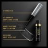 Max Factor 2000 Calorie Volumising Brow Sculpt Gel, Long-Lasting, Plumped & Fuller-Looking Brows, Waterproof, Smudge-Proof, Shapes & Intensifies, 004 Black Brown, 4.5ml