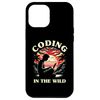 iPhone 12 Pro Max Coding in the Wild - Retro Sunset Outdoor Remote Work Case