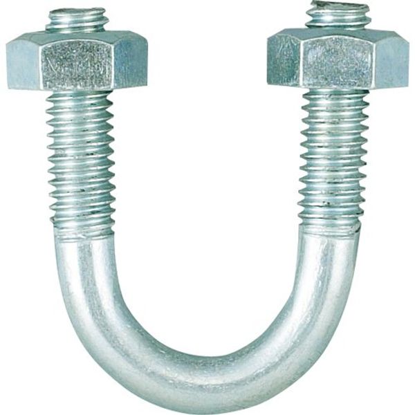 TRUSCO TSGP2BT100A U-Bolt for SGP, Uniqlo 100A Nominal Diameter W3/8 Thread Diameter