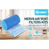 2x12"x140" Floor Vent Filters Air Purifier Replace Filter Reduce Dust US Stock