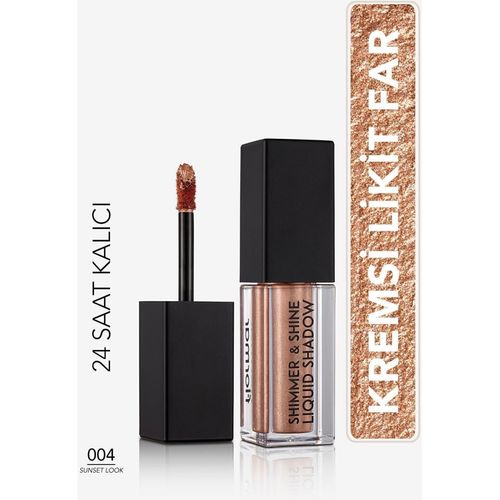 Shimmer & Shine Likit Metalik Göz Farı (004 Sunset Look) 8682536003124