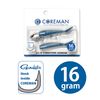 COREMAN VJ-16 Vibration Jig Head Gold Head Lure, Hazedonko