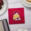 Shopagift Pancake Maker 2 Pack Coasters No One Stacks Upto You - 9cm x 9cm