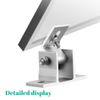 Pair Solar Panel Mounting Brackets Adjustable Angle Tilt Mount Fixing Wall Roof
