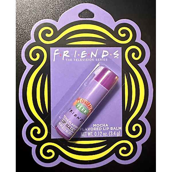 Friends The Television Series ~ Central Perk ~ Lip Balm Mocha Flavored 0.12 Oz