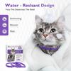 Purple Calming Cat Collar Set 3 Pack Adjustable Anxiety Relief Pheromone Collars