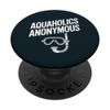 Diving Aquaholic Scuba Diver PopSockets Adhesive PopGrip
