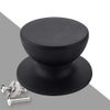 T&F Lid Knob Bakelite Material, Universal Kitchen Cookware Lid Replacement, Black