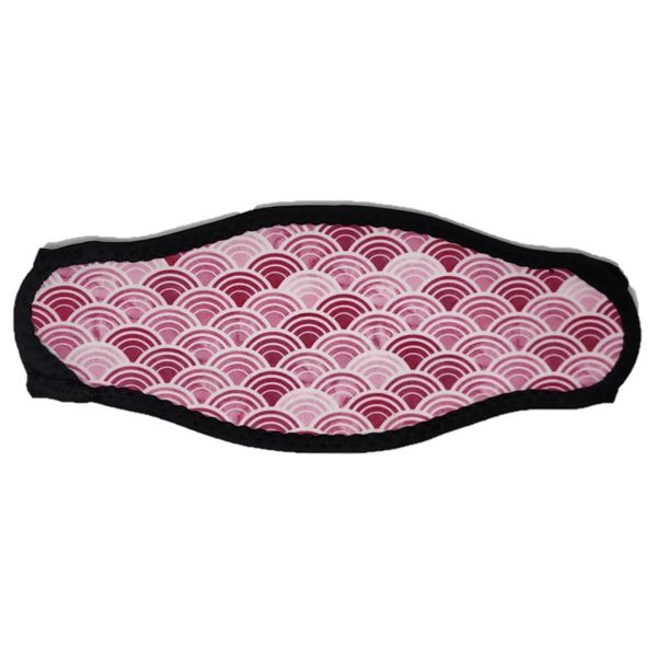 Innovative Scuba Concepts Scuba Diving Mask Strap Wrapper Pink Scales