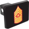 U.S. Marine Corps Sergeant Major Red/Gold Trailer Hitch Cover
