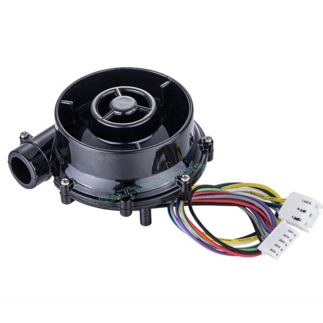 Fan Air Conditioner Mini Cooler Ice Fan Small High Pressure Brushless Centrifugal Blower 7040 12 24 Car Air Purifier Fan Negative Pressure Suction, 2.24