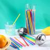 BarBits Plastic Straw Dispenser - Retro Drinking Straws Vintage Container Holder