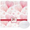 YouCustomizeIt Personalized Hearts & Bunnies Washcloth