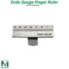 Dental Finger Ruler Endo Gauge Span Measuring Scale Ring Endodontic Instrument