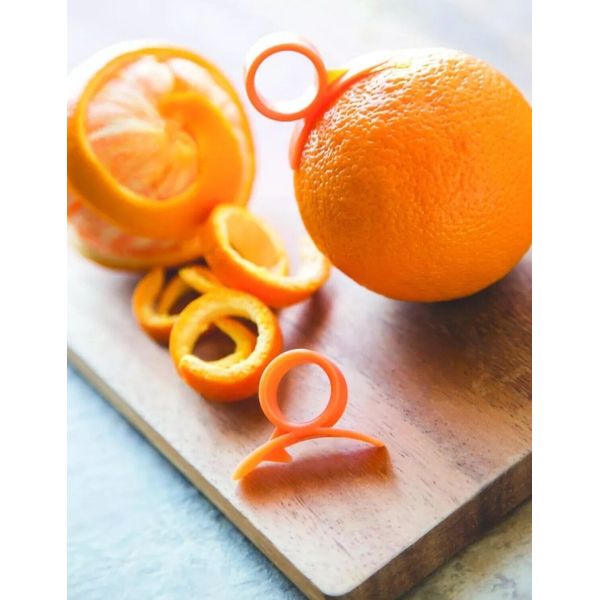 30 Pieces Orange Citrus Peeler Set Easy Fruit Skin Cutter Opener Tool Peel