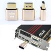 DTECH HDMI Dummy Plug 4K Display Emulator Compatible with Windows Mac OSX Linux (fit-Headless, 3 pack)