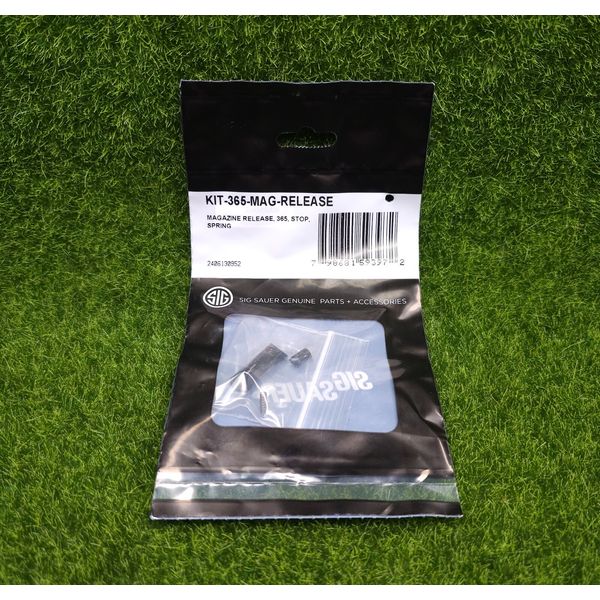 Sig Sauer OEM P365 Magazine Release Assembly, Stop, Spring - KIT-365-MAG-RELEASE