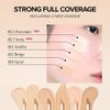 LUNA Luna Long Lasting Tip Concealer Skin Cover, 0.3 oz (7.5 g), Korean Cosmetic Chip Concealer, No. 0.5, Poslin