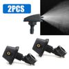 2pcs Universal Car Windscreen Washer Water Spray Jets Nozzle car Accessories