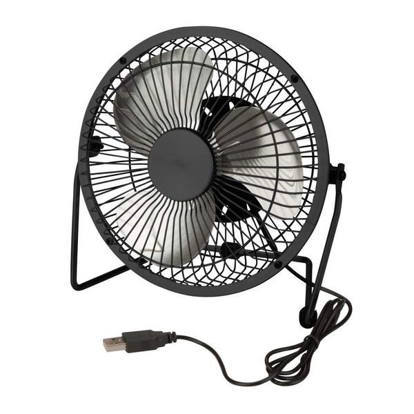 Lettuce Eat ® 7.5" INCH MINI PORTABLE USB DESK FAN SMALL COOLING FAN HOME OFFICE SUMMER METAL