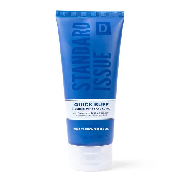 Duke Cannon Supply Co. Standard Issue Quick Buff Siberian Mint Face Scrub, 6 Fl. Oz