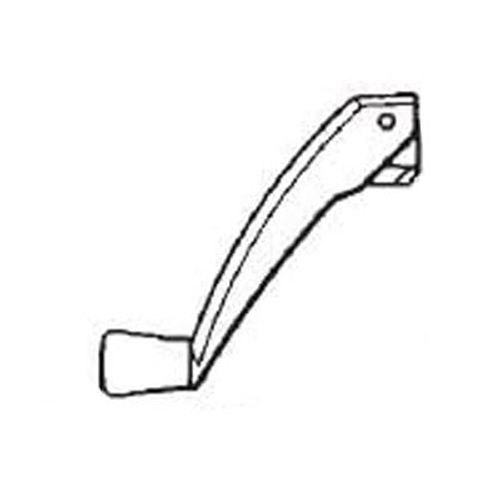 Window Operator Handle, Folding, Clay, 11/32" Spline Size