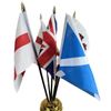 UNITED KINGDOM TABLE FLAG SET