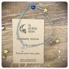Moon Charm Anklet, Celestial Adjustable Anklet, Witchy Jewelery