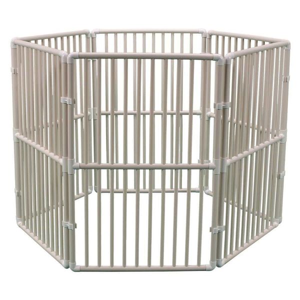 Cardinal Gates Portable Outdoor Pet Pen 36 in Hx 24 in Wx 2 inD Plastic Foldable