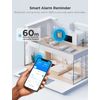 Govee Hygrometer Thermometer H5075, Bluetooth Indoor Room Temperature Monitor Thermometer with Remote App Control, Notification Alerts, 2 Years Data Storage Export(Only Supports 164ft Bluetooth Range)