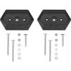 BOOSTEADY 2 Pack Skateboard Wall Mount Skateboard Hanger for Skateboard Deck Display and Storage, Floating Effect…