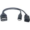 SS-Services SU2-MCH20P Micro USB Host OTG Cable with Power Supply Function (SU2-MCH2OP))