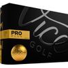 Vice Pro Plus Golf Balls, Gold