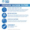 XFFWV360 Replacement Vacuum Filter for Shark Wandvac System Part # XFFWV36 QTY 6