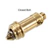 uxcell Pop Up Bolt Basin Bath Sink Drain Waste Click Crack Brass Push Spring Plug