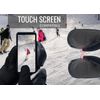 devembr Advanced Snowboarding Mittens with Wrist Guards & Removable Liners, M