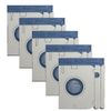 Toshiba Vacuum Cleaner Replacement Paper Pack High Performance Filter Paper Pack Strong Deodorization Antibacterial 5 Pack