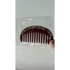 French-style retro acetate small comb with colored crystals,