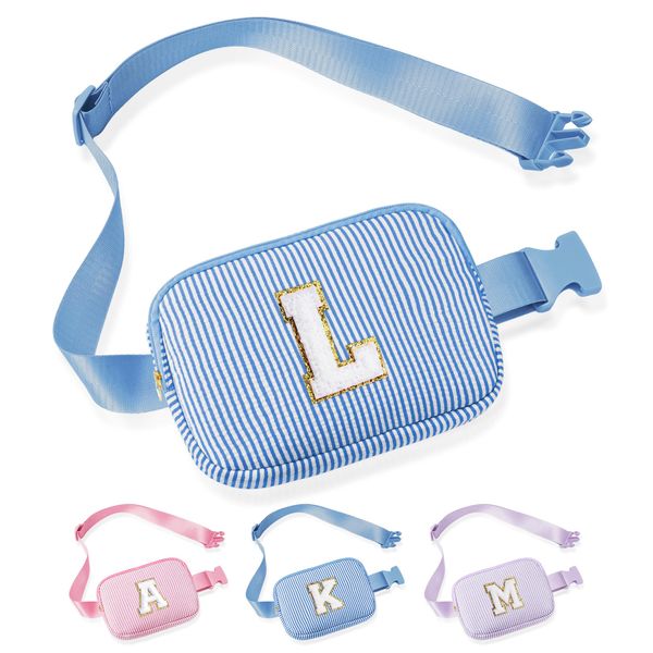 YOOLIFE Gifts for Girls Teen Girls Birthday Gifts | Fanny Pack Birthday Gifts for Daughter Sister Friends | Gifts for Girls Teen Girls | Gifts for Women | Belt Bag Fanny Pack for Girls | Blue L