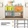 3 Shelf Wire Shelving Rack Shelves Adjustable Commercial Garage Kitchen Storage