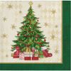 Creative Converting 16-Count Beverage Paper Napkins, Tasteful Tree